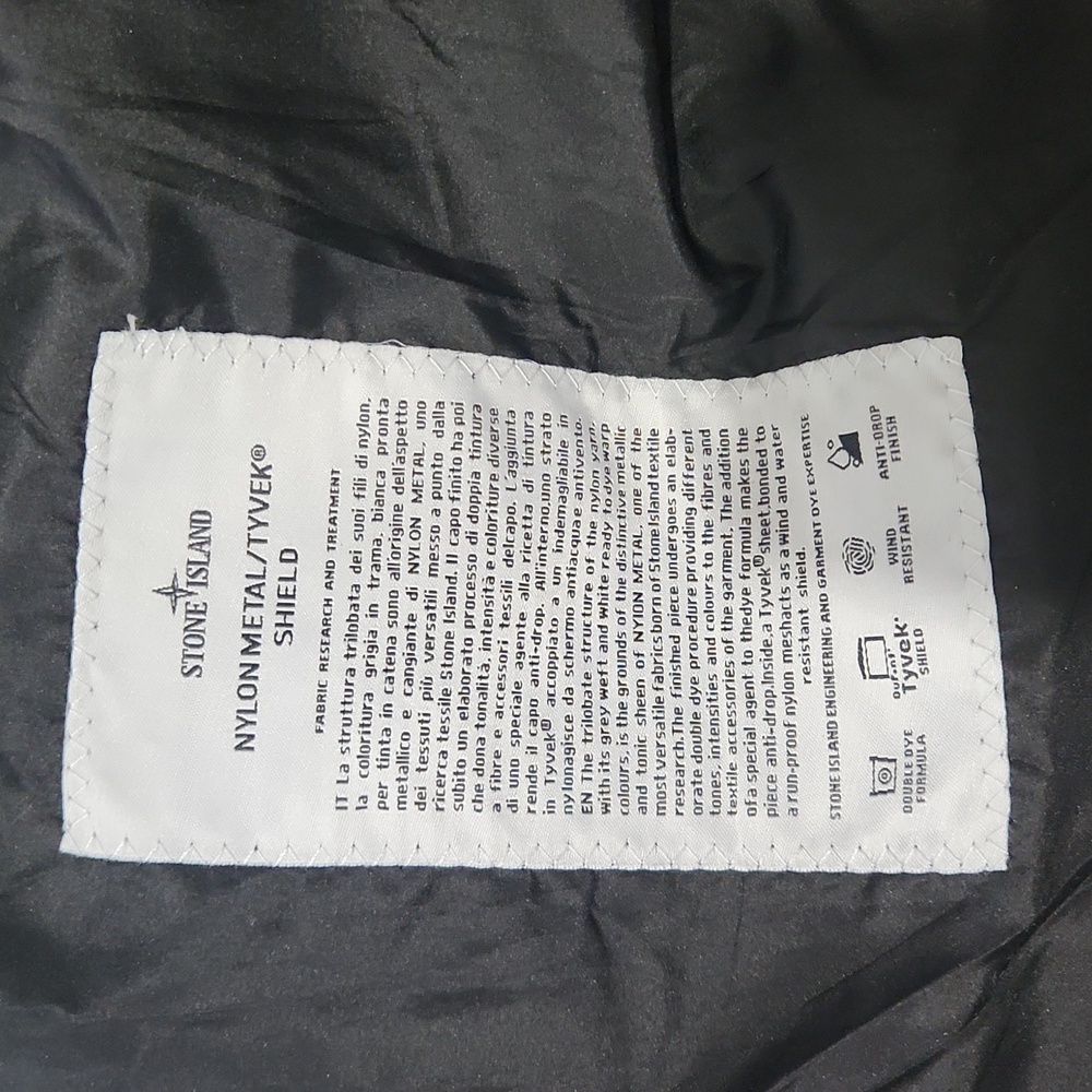 Stone Island Black and Gray Jacket - Picture 6 of 9
